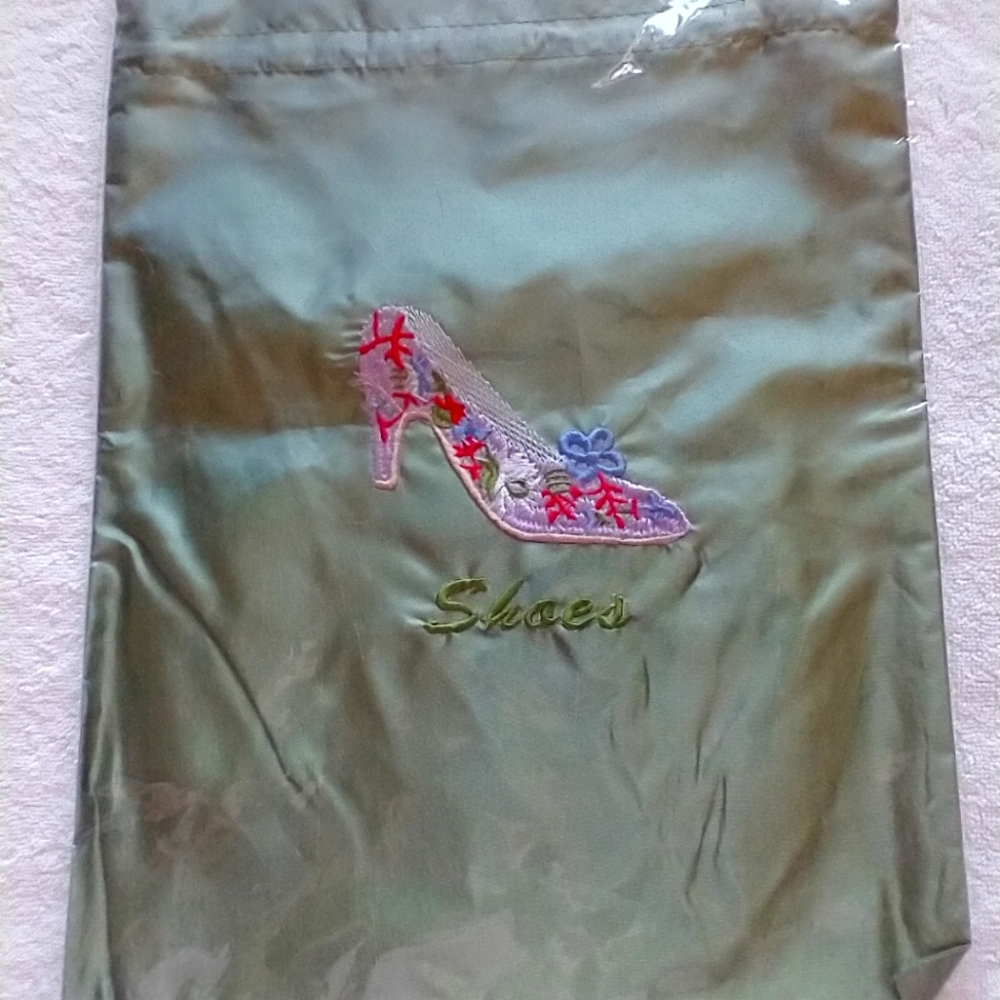Silk Shoe Bag